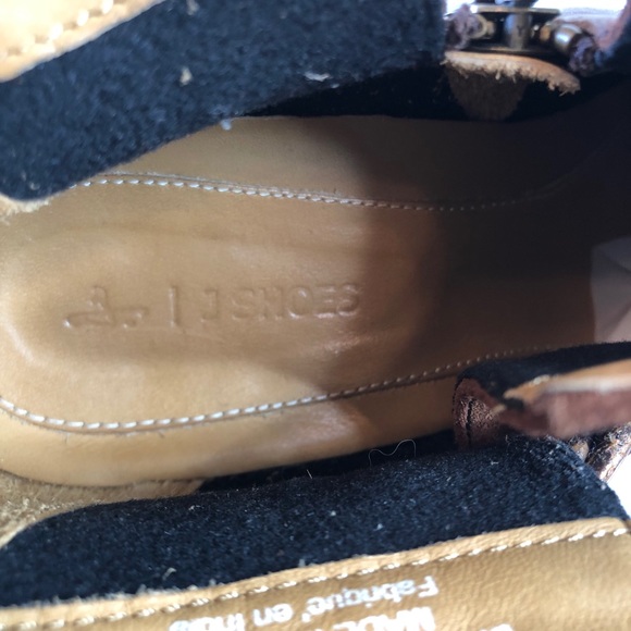 J Shoes Sienna Wrap Dark Brown Ankle Boots 40 - Picture 12 of 15